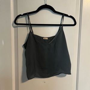 Hollister cropped tank